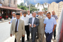 بالفيديو: وزير الأوقاف التركي يزور مدينة يافا ويلتقي بالشيخ رائد صلاح 